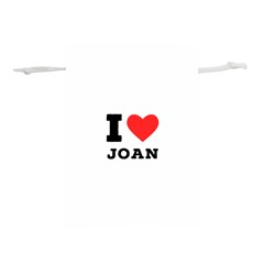 I Love Joan  Lightweight Drawstring Pouch (m) by ilovewhateva