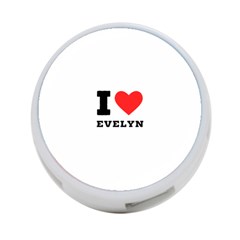 I Love Evelyn 4-port Usb Hub (two Sides) by ilovewhateva