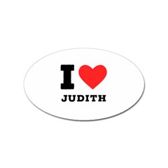 I Love Judith Sticker (oval) by ilovewhateva