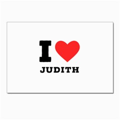 I Love Judith Postcards 5  X 7  (pkg Of 10) by ilovewhateva