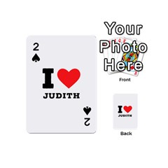 I Love Judith Playing Cards 54 Designs (mini) by ilovewhateva