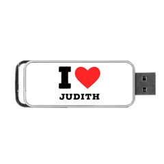 I Love Judith Portable Usb Flash (one Side) by ilovewhateva