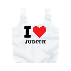 I Love Judith Full Print Recycle Bag (m) by ilovewhateva