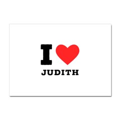 I Love Judith Crystal Sticker (a4) by ilovewhateva