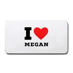 I Love Megan Medium Bar Mat by ilovewhateva