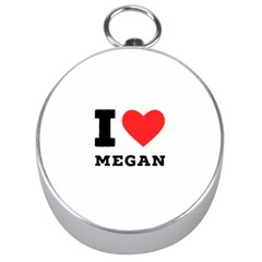 I Love Megan Silver Compasses by ilovewhateva