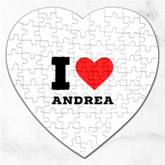 I Love Andrea Jigsaw Puzzle (heart) by ilovewhateva