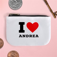 I Love Andrea Mini Coin Purse by ilovewhateva