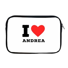 I Love Andrea Apple Macbook Pro 17  Zipper Case by ilovewhateva