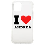 i love andrea iPhone 12 mini TPU UV Print Case	 Front