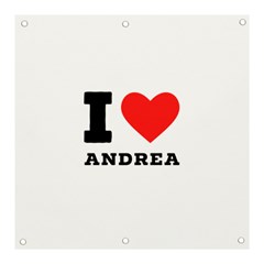 I Love Andrea Banner And Sign 3  X 3  by ilovewhateva