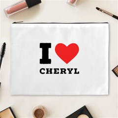 I Love Cheryl Cosmetic Bag (xl) by ilovewhateva