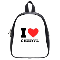 I Love Cheryl School Bag (small) by ilovewhateva