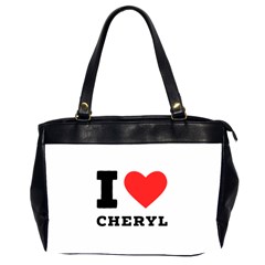 I Love Cheryl Oversize Office Handbag (2 Sides) by ilovewhateva