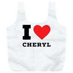 I Love Cheryl Full Print Recycle Bag (xl) by ilovewhateva