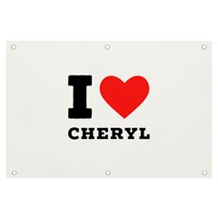 I Love Cheryl Banner And Sign 6  X 4  by ilovewhateva