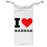 i love hannah Jewelry Bag Front