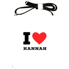 I Love Hannah Shoulder Sling Bag by ilovewhateva