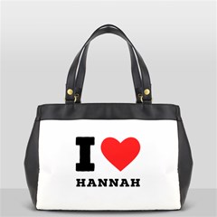 I Love Hannah Oversize Office Handbag by ilovewhateva