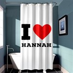 i love hannah Shower Curtain 36  x 72  (Stall)  Curtain(36 X72 ) - 33.26 x66.24  Curtain(36 X72 )