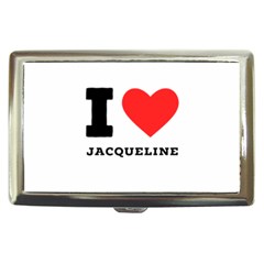 I Love Jacqueline Cigarette Money Case by ilovewhateva