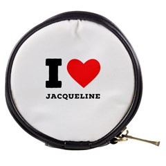 I Love Jacqueline Mini Makeup Bag by ilovewhateva