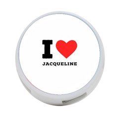 I Love Jacqueline 4-port Usb Hub (one Side) by ilovewhateva