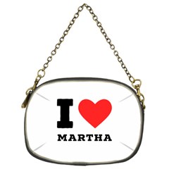 I Love Martha Chain Purse (one Side) by ilovewhateva