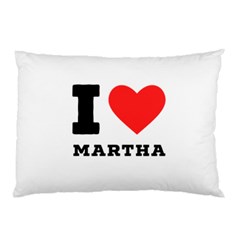 I Love Martha Pillow Case by ilovewhateva