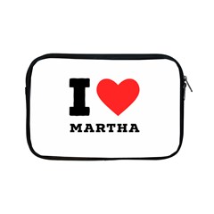 I Love Martha Apple Ipad Mini Zipper Cases by ilovewhateva