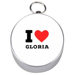 I Love Gloria  Silver Compasses by ilovewhateva