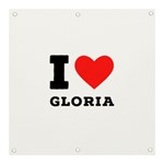 I love Gloria  Banner and Sign 3  x 3  Front