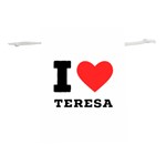 I love teresa Lightweight Drawstring Pouch (S) Front