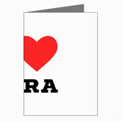 I Love Sara Greeting Cards (pkg Of 8) by ilovewhateva