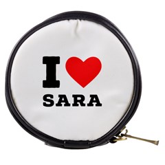 I Love Sara Mini Makeup Bag by ilovewhateva