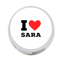 I Love Sara 4-port Usb Hub (two Sides) by ilovewhateva