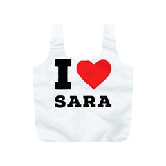 I Love Sara Full Print Recycle Bag (s) by ilovewhateva