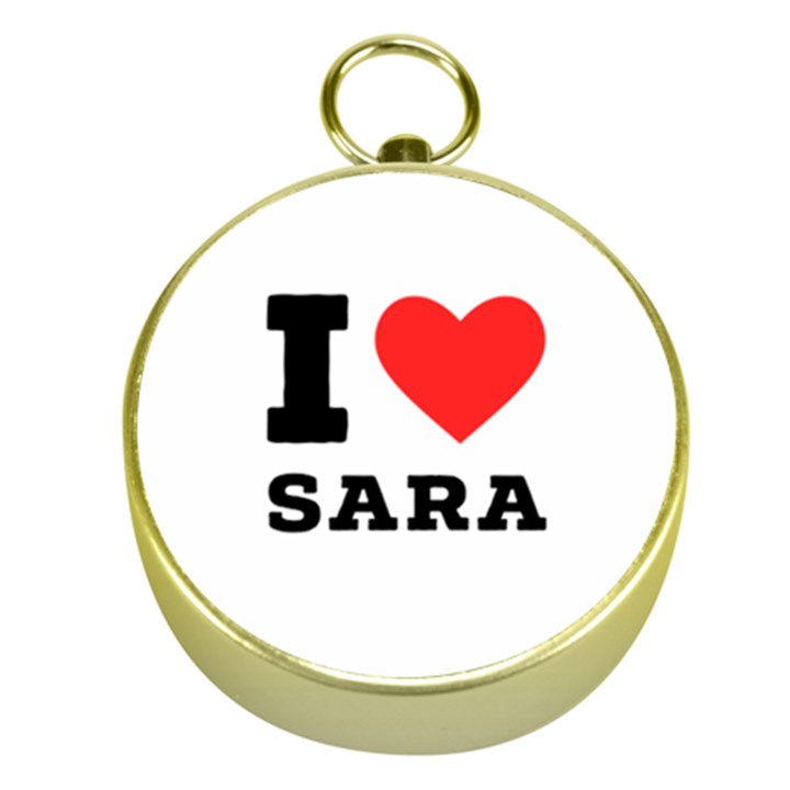 I love sara Gold Compasses