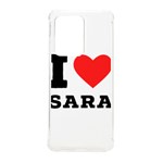 I love sara Samsung Galaxy S20 Ultra 6.9 Inch TPU UV Case Front