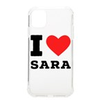 I love sara iPhone 11 TPU UV Print Case Front