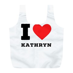 I Love Kathryn Full Print Recycle Bag (l)