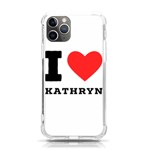 I love kathryn iPhone 11 Pro 5.8 Inch TPU UV Print Case Front