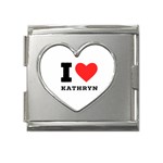 I love kathryn Mega Link Heart Italian Charm (18mm) Front