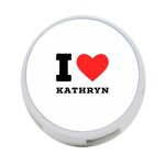 I love kathryn 4-Port USB Hub (One Side) Front