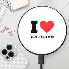 I Love Kathryn Wireless Fast Charger(black)