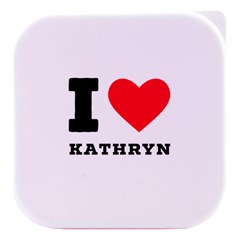 I Love Kathryn Stacked Food Storage Container by ilovewhateva