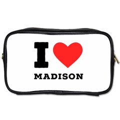 I Love Madison  Toiletries Bag (one Side) by ilovewhateva