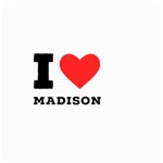 I love Madison  Large Garden Flag (Two Sides) Back