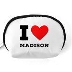 I love Madison  Accessory Pouch (Medium) Back