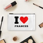 I love Frances  Cosmetic Bag (Small) Front